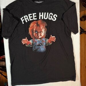 Chucky Graphic Black T-Shirt